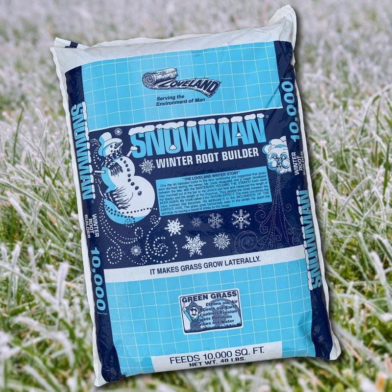 Rental store for FERTILIZER, GRASSPAD SNOWMAN, 40  BAG in Oak Grove MO