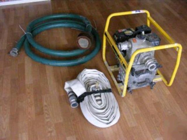 Rental store for 2  GAS WATER PUMP with SUCTION   DISCHARGE HOSES in Oak Grove MO